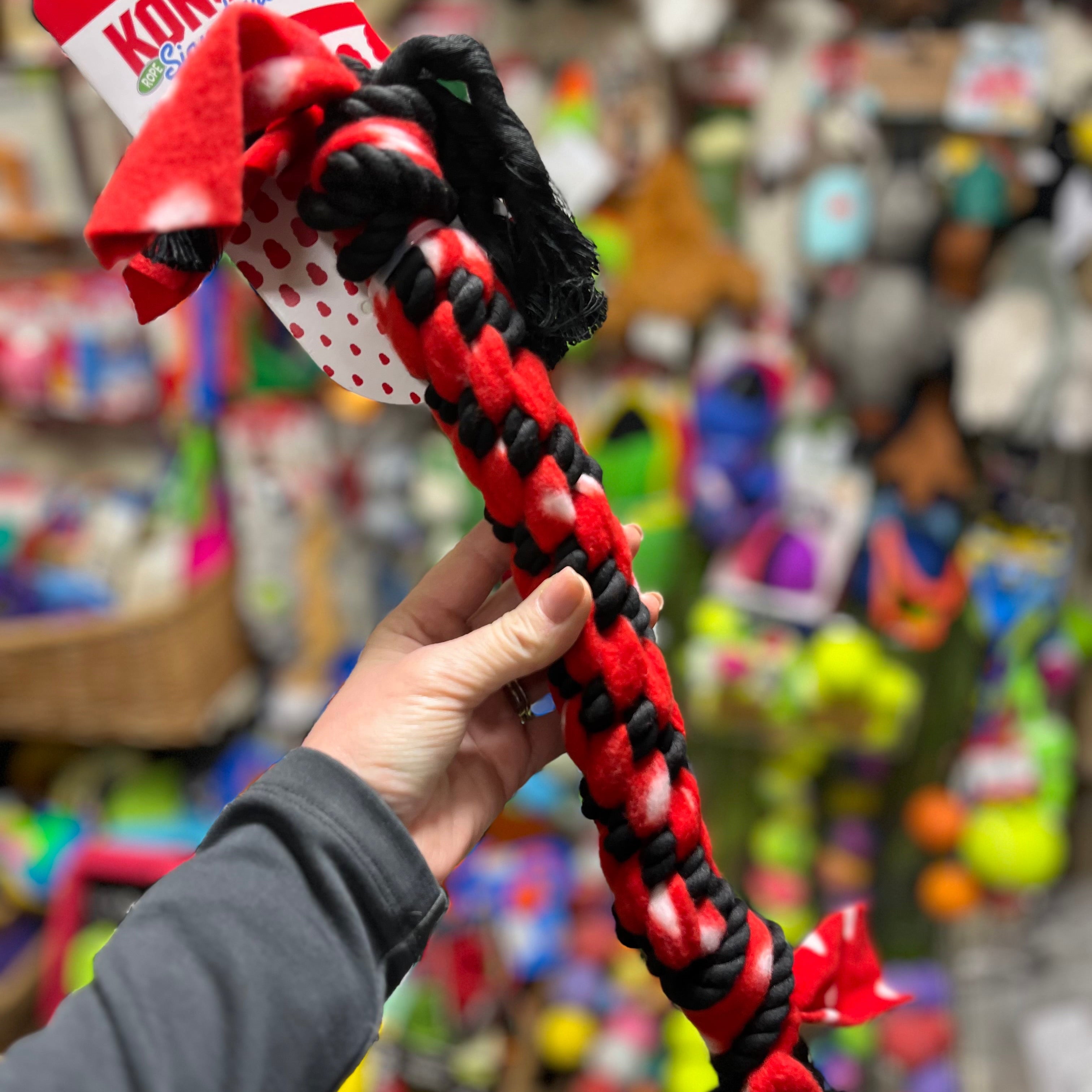 Kong So String Rope KONG Signature Rope Dual Knot – Baber Animal Feeds